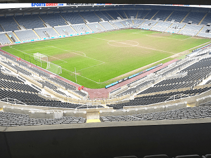 Newcastle United St James Stadium tour 