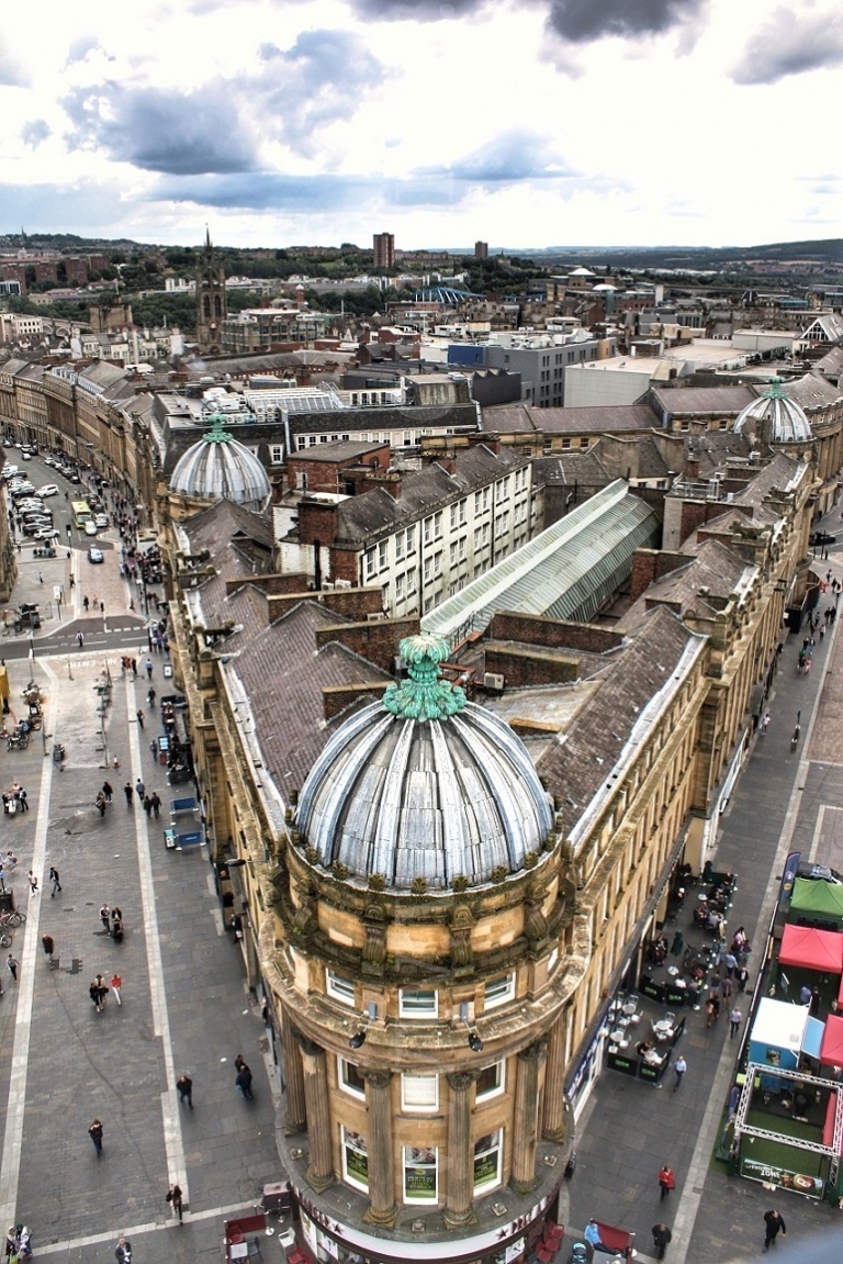 Grey's Monument in Newcastle Upon Tyne The View from above & History