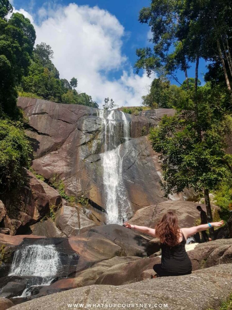 Seven Wells Waterfall at Langkawi island | heywhatsupcourtney