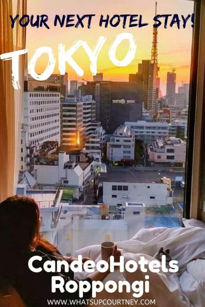 Your next hotel stay in Tokyo Japan - Candeo Hotels Roppongi | read more at www.whatsupcourtney.com