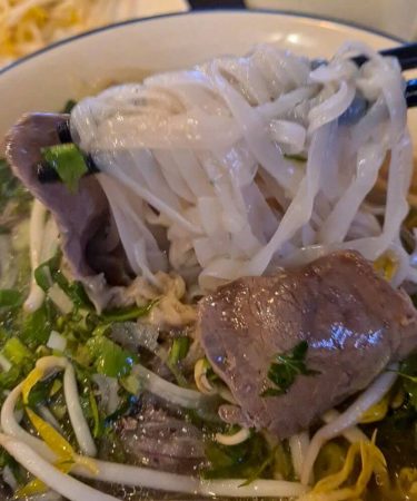 Beef Pho from Ngon Vietnamese restaurant in Newcastle Upon Tyne