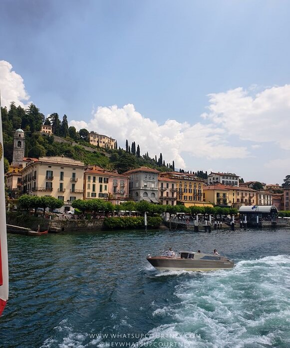 Hire a private boat and visit the other communes at Lake Como 