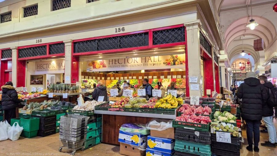 Hector Hall Green grocers in Grainger Market whatsupcourtney