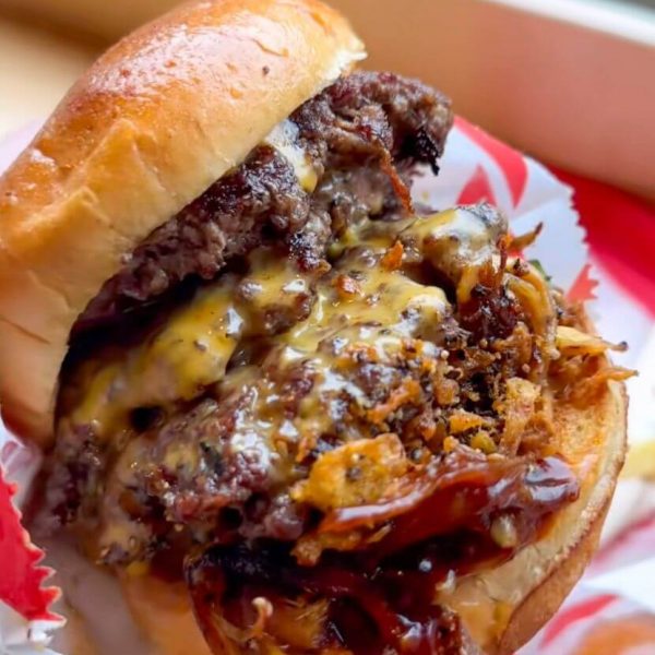 Amazing burger from Meat stack Newcastle Upon Tyne whatsupcourtney