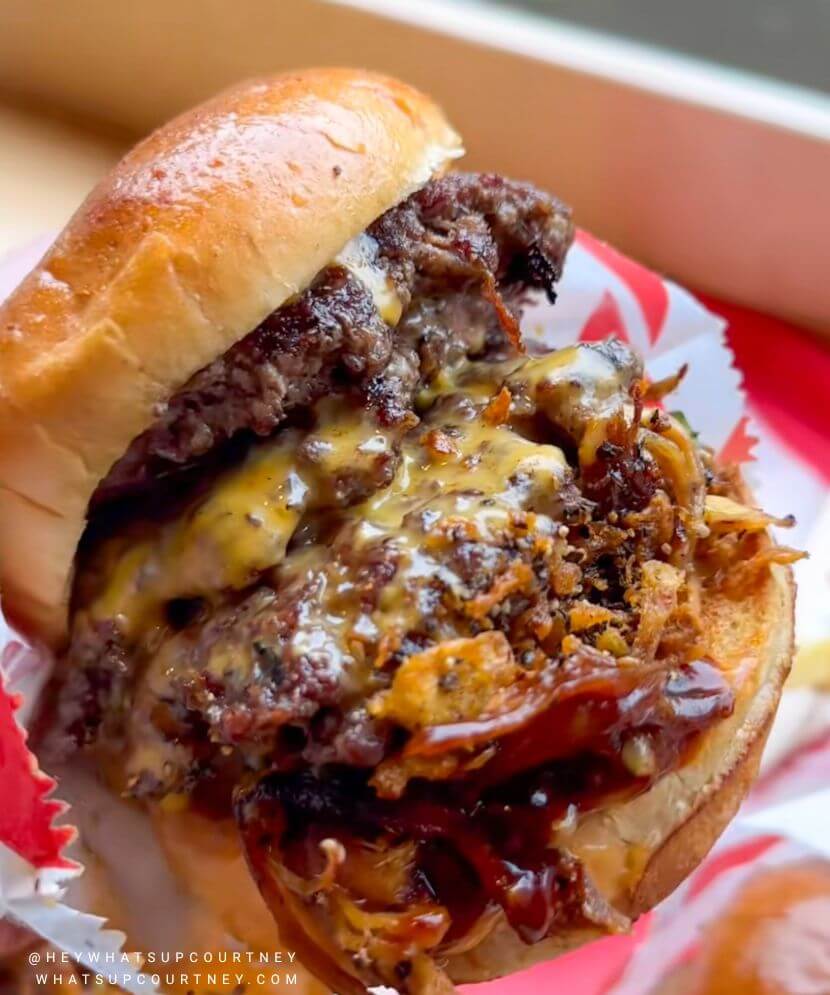 Amazing burger from Meat stack Newcastle Upon Tyne whatsupcourtney