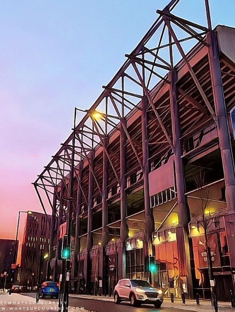 St James Park Stadium in Newcastle Upon Tyne for Newcastle Match day