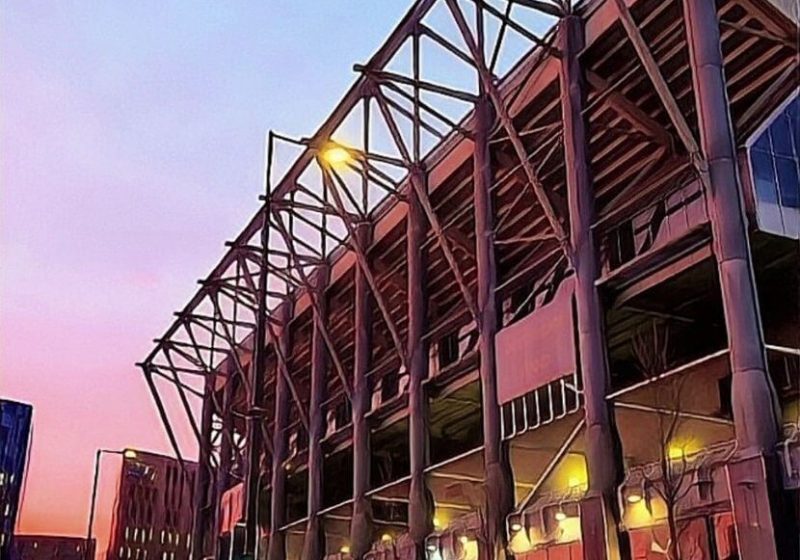 St James Park Stadium in Newcastle Upon Tyne for Newcastle Match day