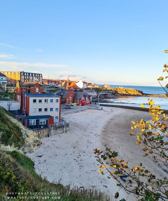 Beach in Tynemouth part of Newcastle Travel Guide things to do whatsupcourtney