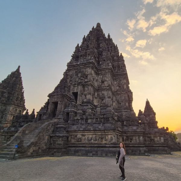 Yogyakarta temple in Java Indonesia
