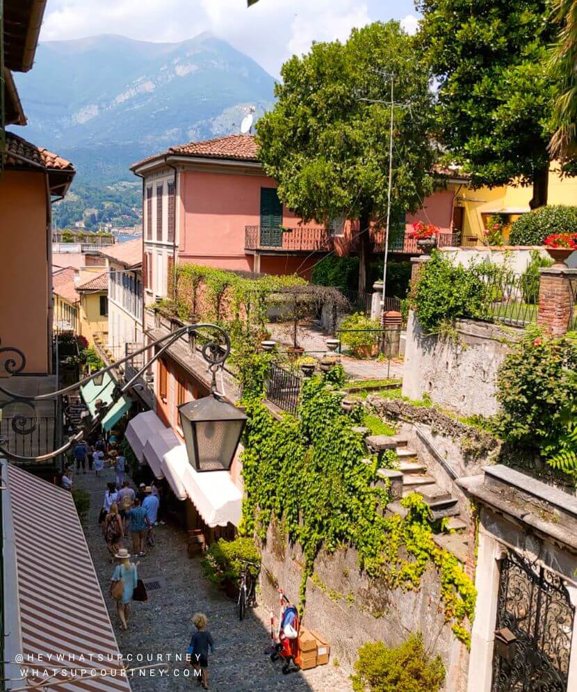 Bellagio Lake como city centre