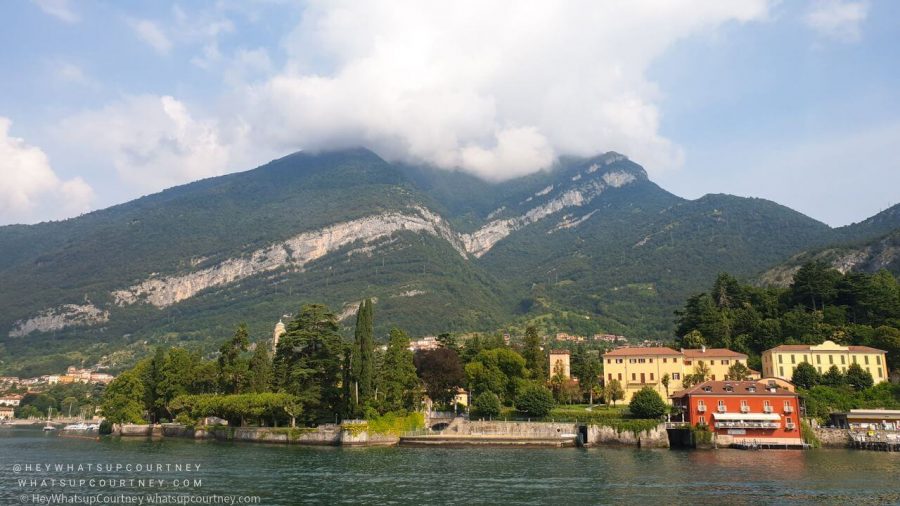Bellagio Lake como lake view