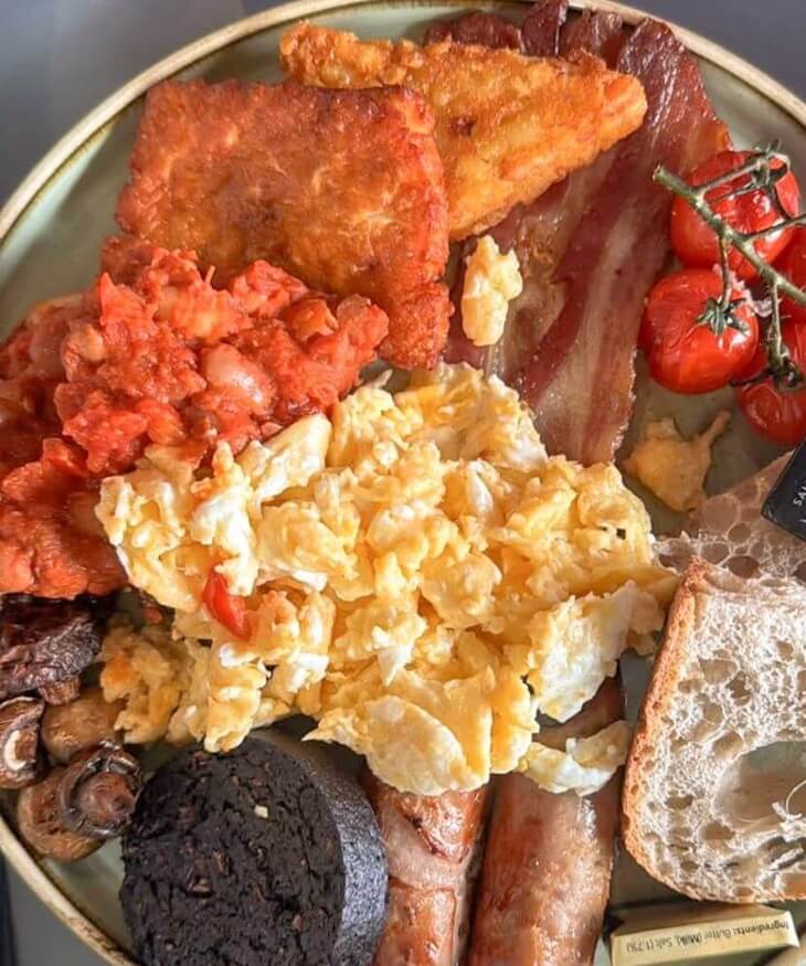 Full English Breakfast from Filto Newcastle whatsupcourtney