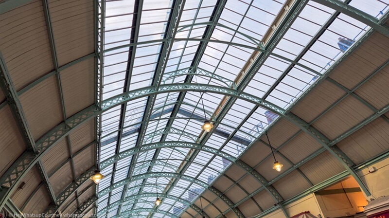 Lovely old roof of Grainger Market whatsupcourtney