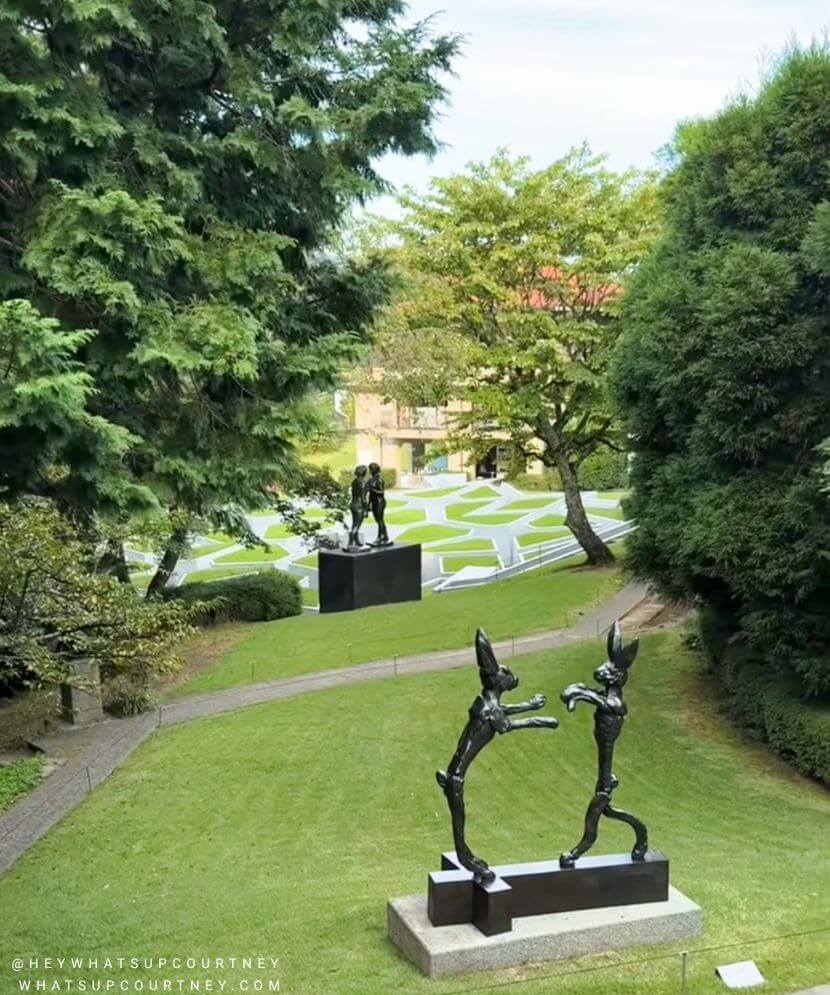 Hakone open air museum rabbit statue