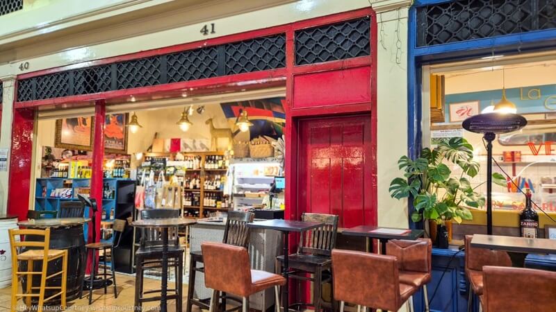 La Casa Delicatessen Spanish spot in Grainger market