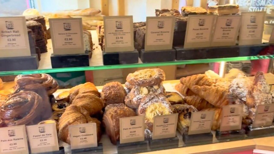 Pink Lane bakery in Newcastle city centre on Pink Lane whatsupcourtney