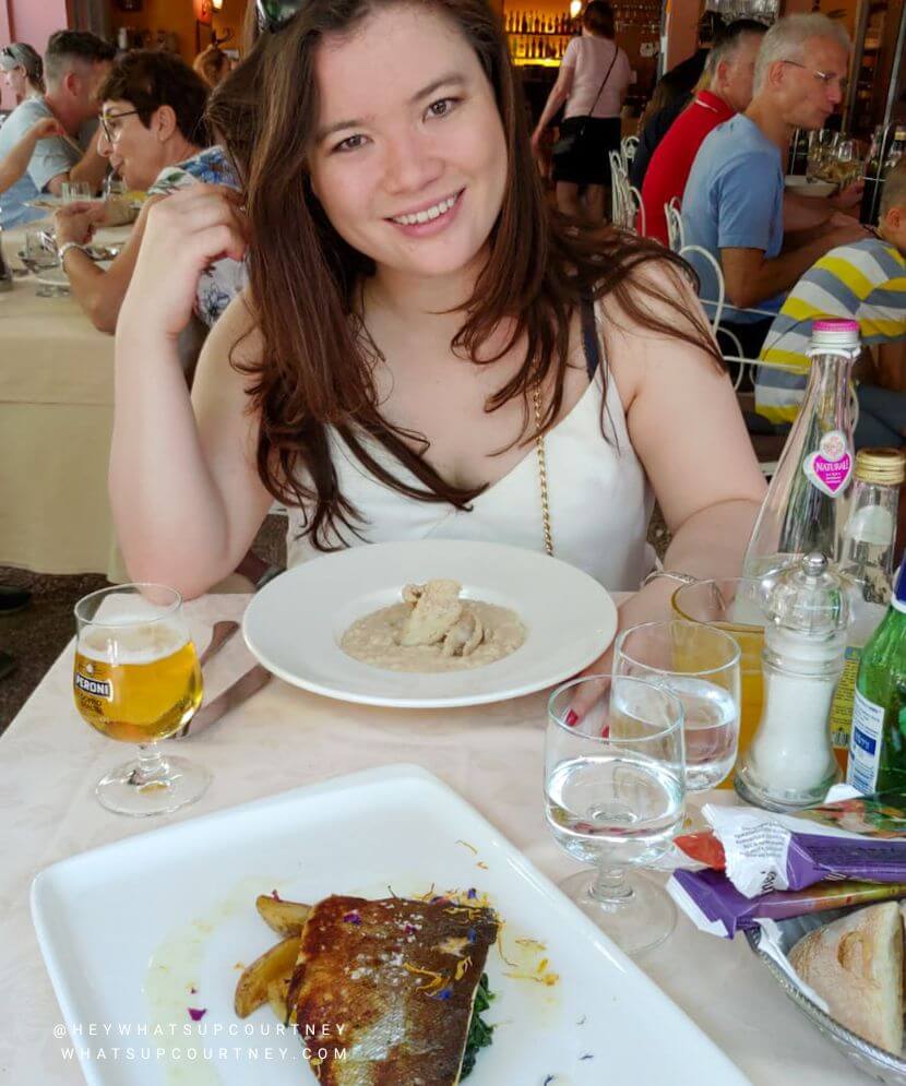 The famous Ristorante Bilacus Bellagio Lake Como