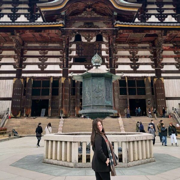 Todai-ji Nara temple Japan front door