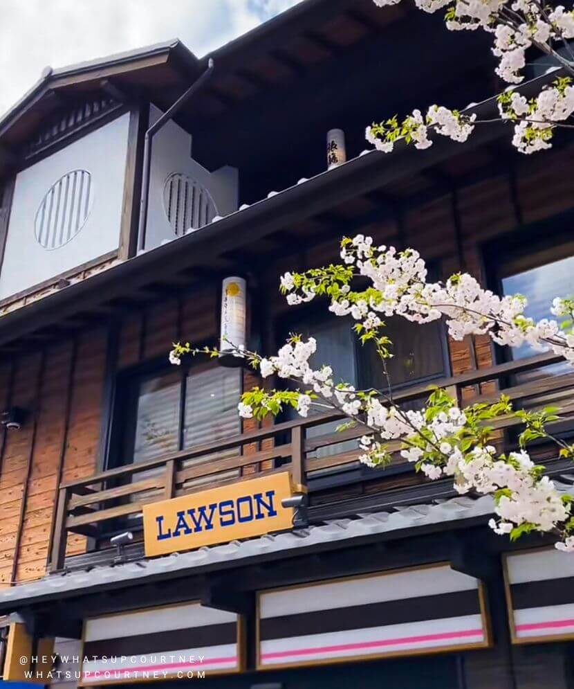 Lawson convenient store in Odawara Japan