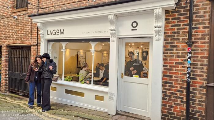 Lagom coffee shop newcastle upon tyne exterior