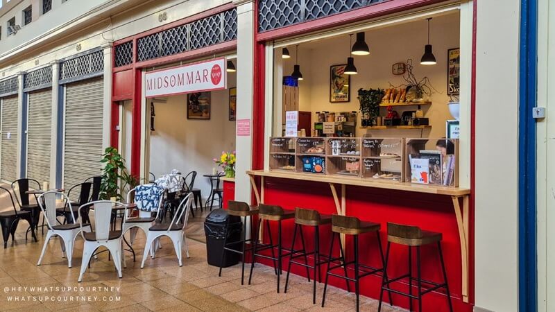 Midsommar swedish cafe exterior grainger market newcastle