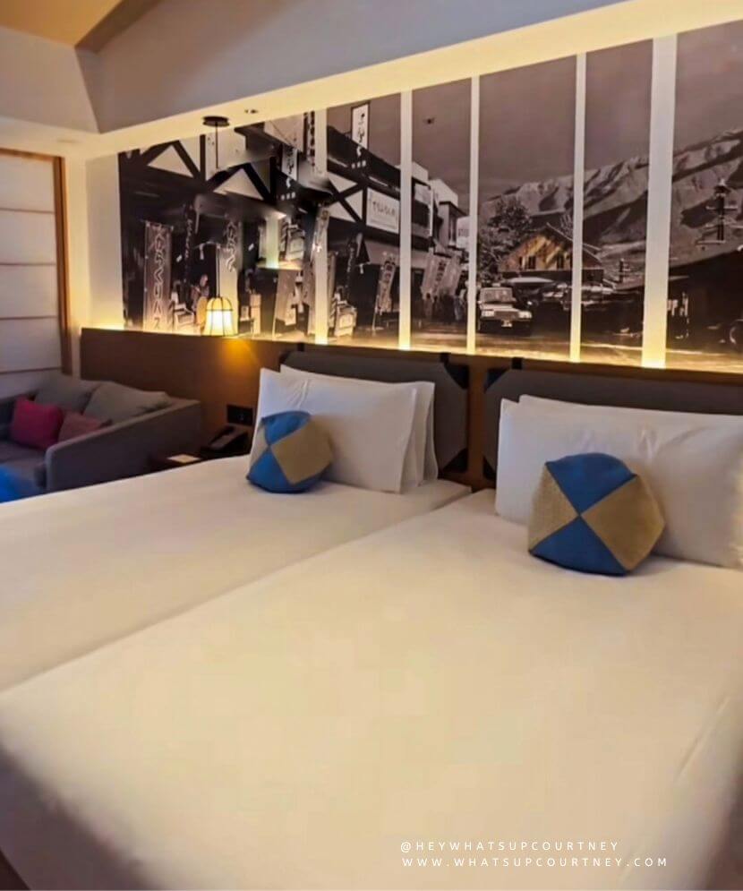 Hotel Indigo Hakone double bedroom