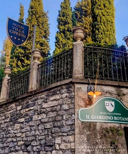Hotel Villa Cipressi, a beautiful hotel one where to stay in Varenna Lake Como