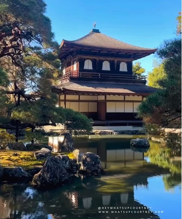 Ginkaku-ji (the Silver Pavilion) kyoto japan