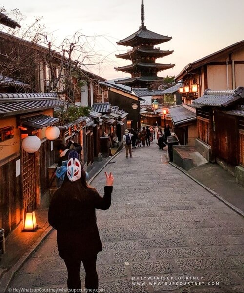 Kiyomizu-Zaka Street near Kiyomizu Dera