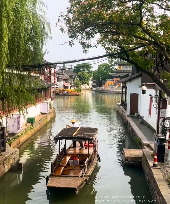 Zhujiajiao town, the water town near Shanghai