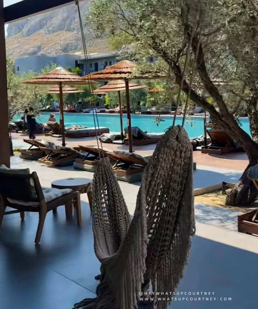 Cook's Club Kolymbia outside pool area in Rhodes