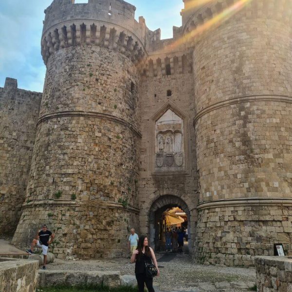 Palace of the Grand Master entrance at rhodes old town