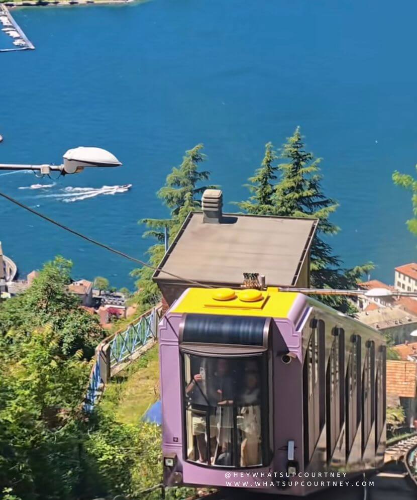 Funicular in Como City