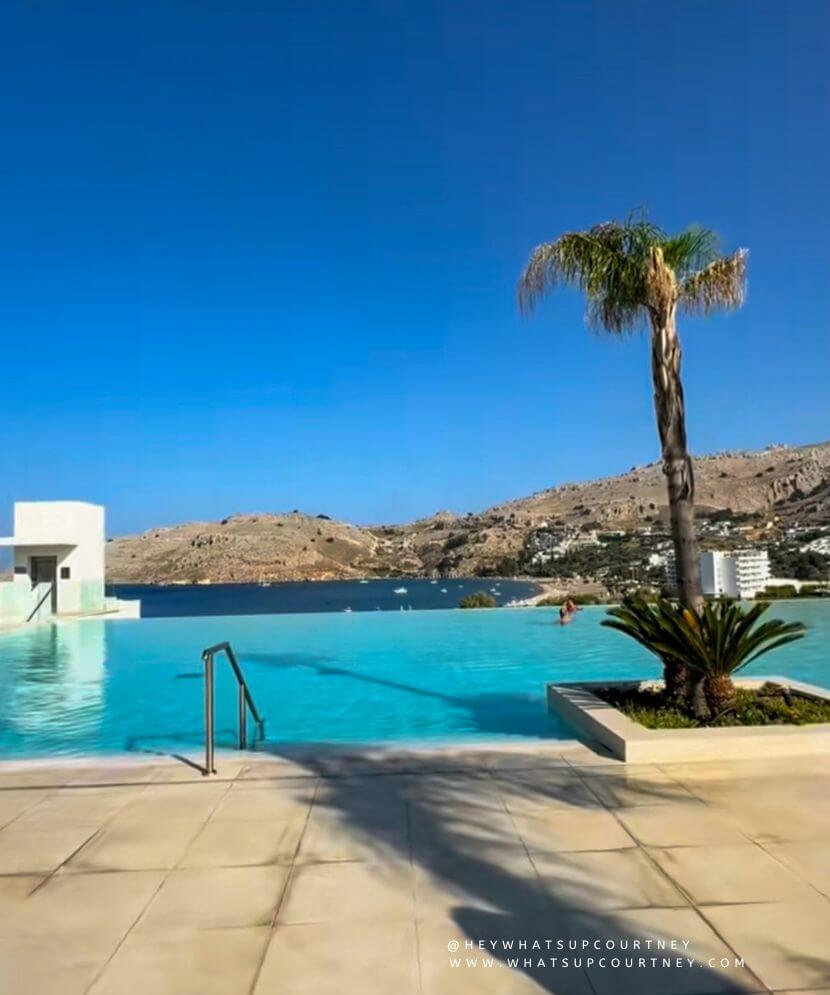 Lindos Grand Resort spa rhodes poolside