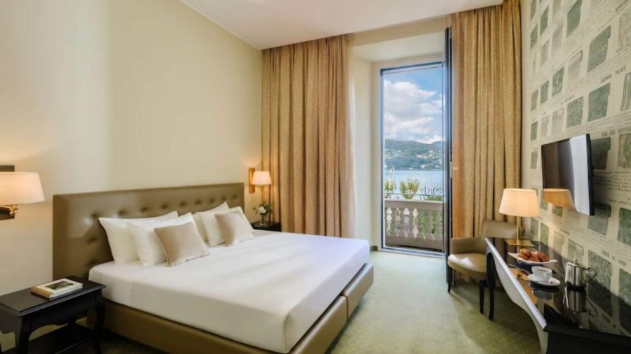 Palace Hotel Como room in Como town Lake Como, copyright from Palace Hotel Como